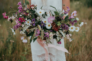 Free Spirit Wildflower Bridesmaids Bouquet